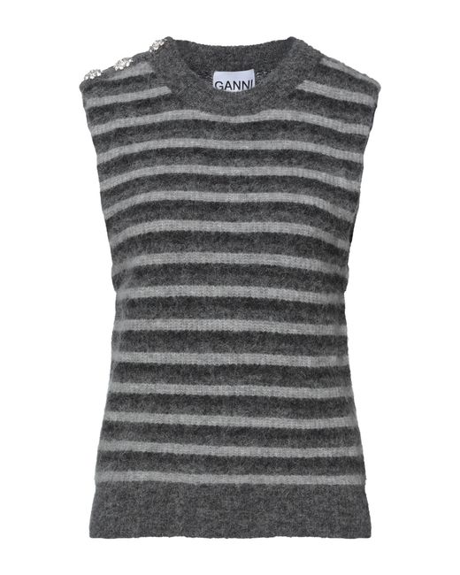 Pullover Ganni en coloris Gray