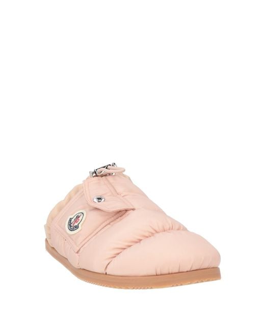 Moncler Pink Mules & Clogs