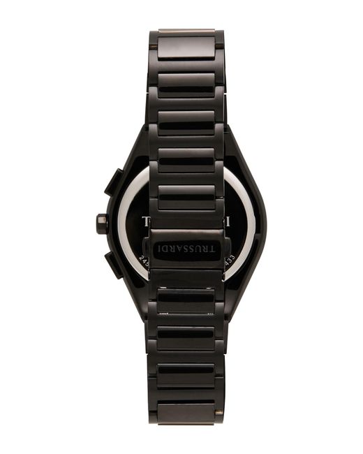 Trussardi Black Wrist Watches for men