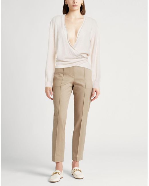 Daniele Fiesoli White Wrap Cardigans