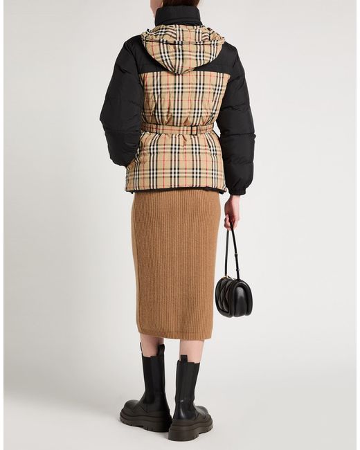 Burberry Black Puffer Polyamide, Polyester