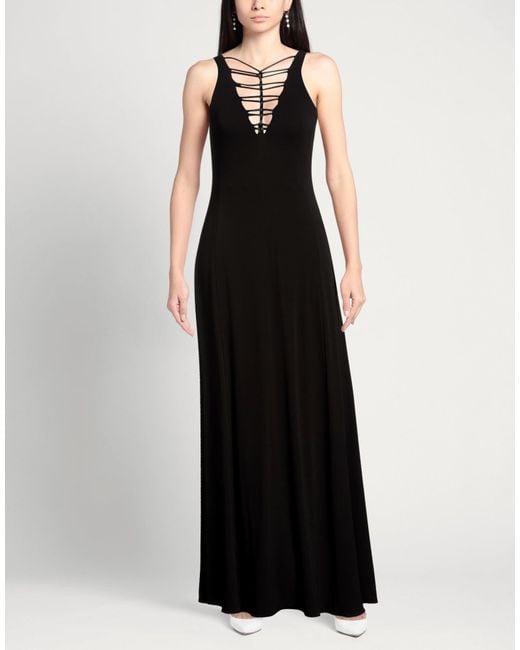 Emporio Armani Black Maxi Dress