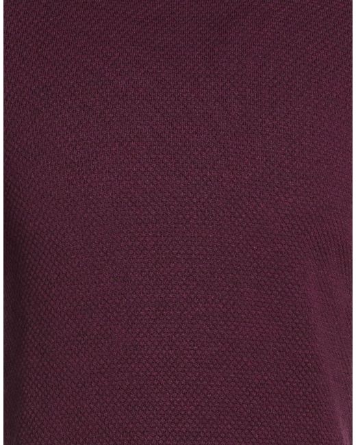 Zanone Purple Jumper for men