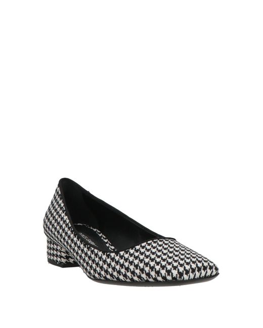Dolce & Gabbana Black Ballet Flats Virgin Wool, Viscose