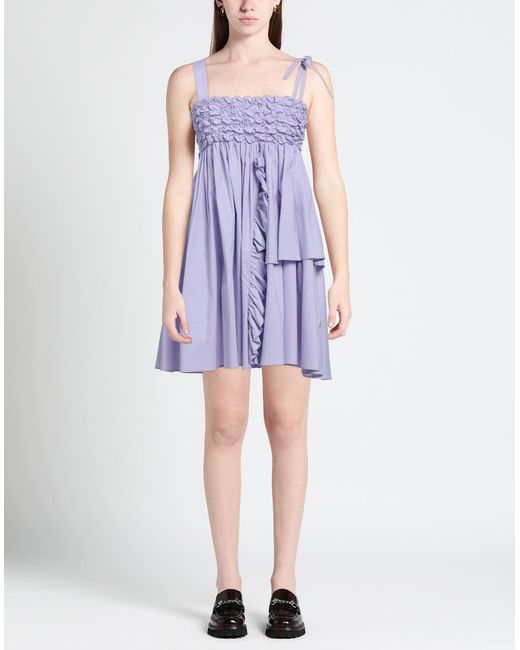Vivetta Purple Mini Dress