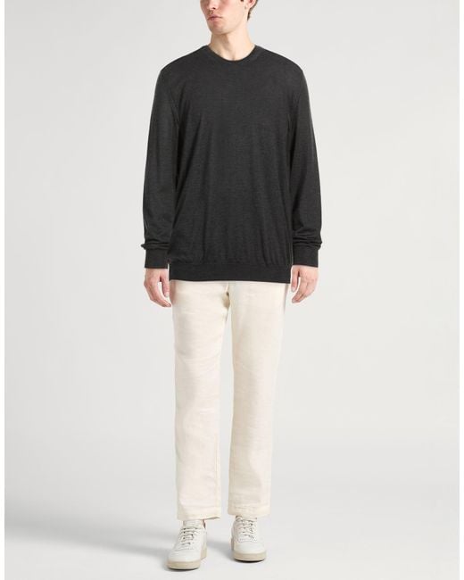 Fedeli Black Jumper for men