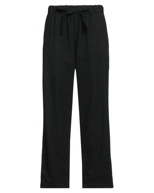 Myths Black Pants Polyester, Viscose, Elastane