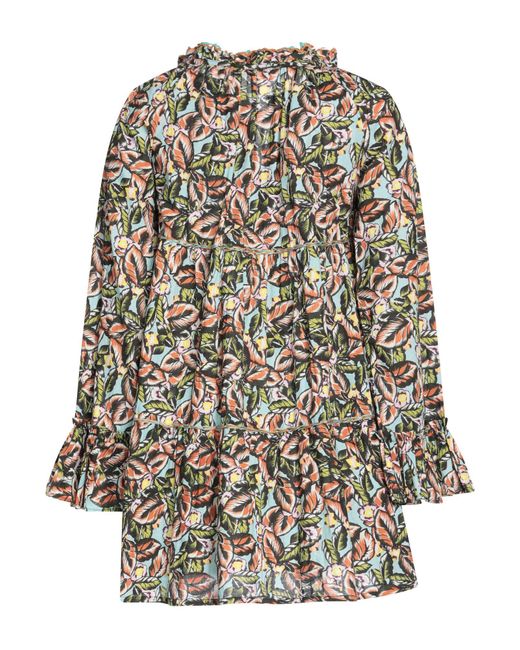 CONNOR & BLAKE Blue Mini Dress Cotton