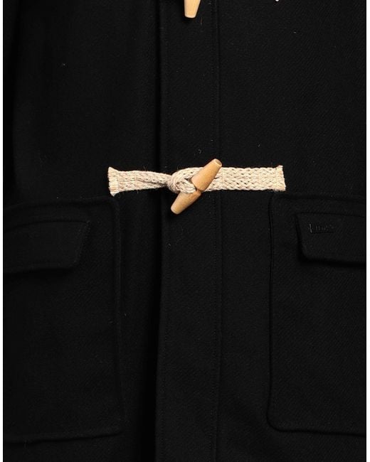 Bark Black Coat for men