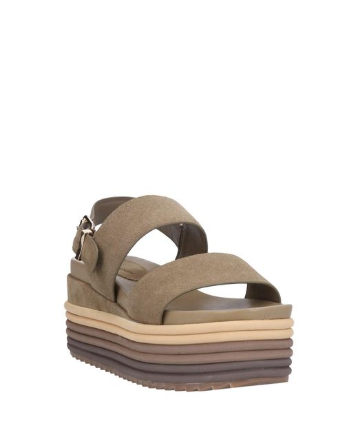 Rahya Grey Brown Sandals