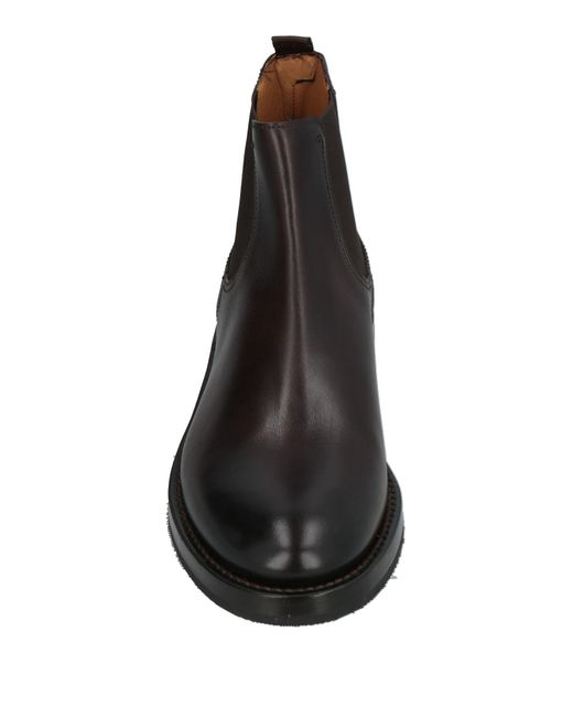Fabi Brown Ankle Boots Leather for men