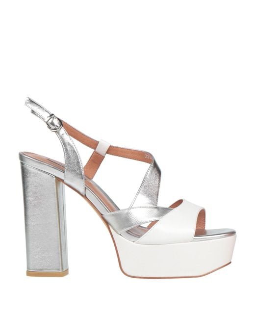 Luciano Barachini White Sandals
