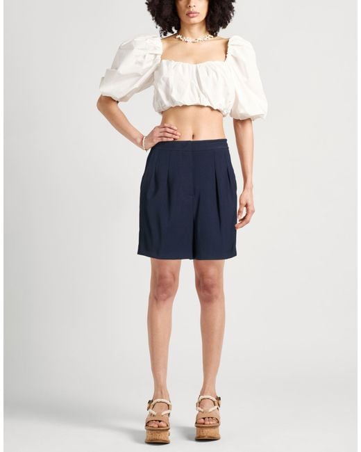 Patrizia Pepe Blue Shorts & Bermuda Shorts