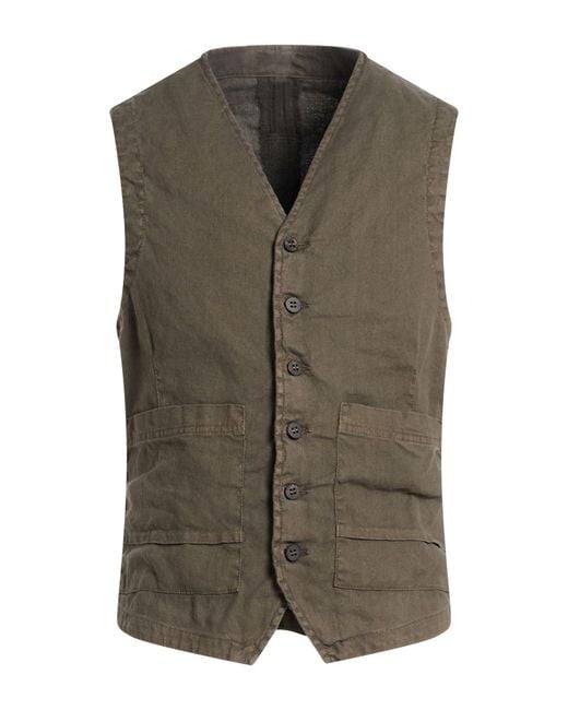 Messagerie Green Tailored Vests for men