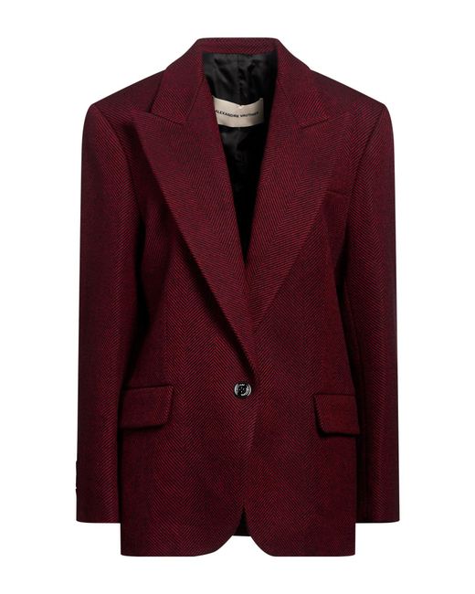 Alexandre Vauthier Purple Blazer