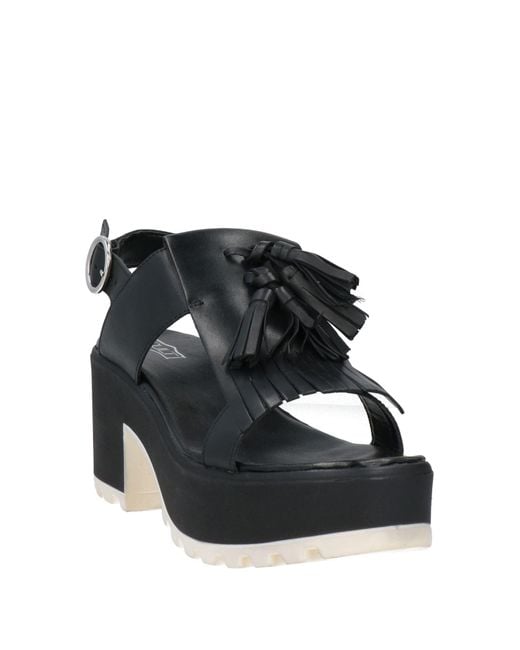 Cult Black Sandals