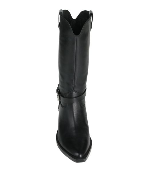 Ash Black Ankle Boots