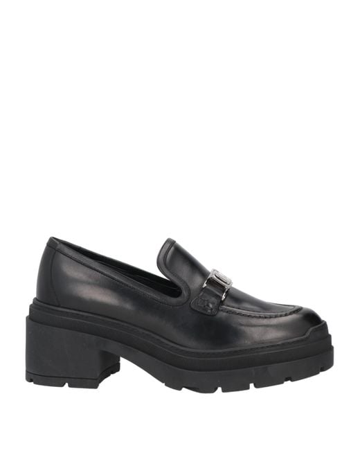 Ferragamo Black Loafers