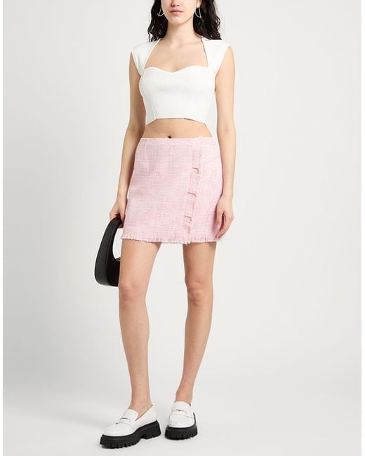 Liu Jo Pink Mini Skirt