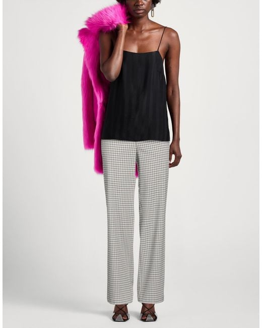 Semicouture Gray Pants Viscose