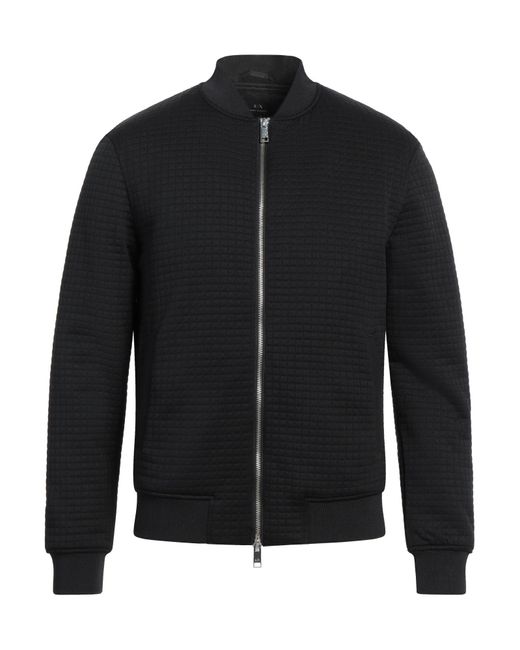 ARMANI EXCHANGE Black Jacket for men