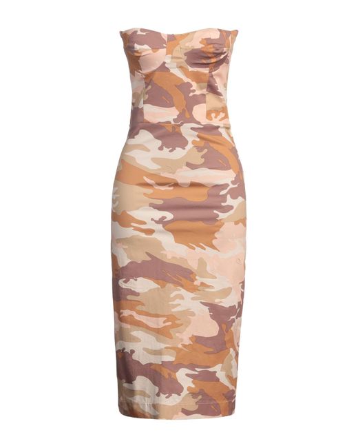 Jijil Natural Midi Dress Cotton, Elastane