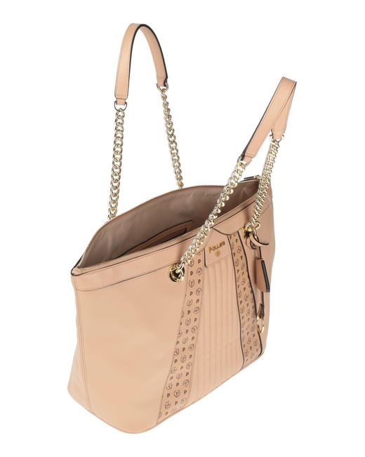 Pollini Natural Handbag