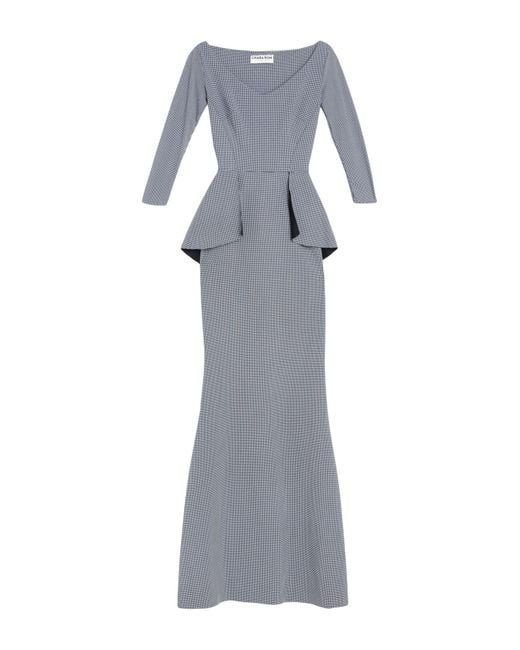 La Petite Robe Di Chiara Boni Gray Maxi-Kleid