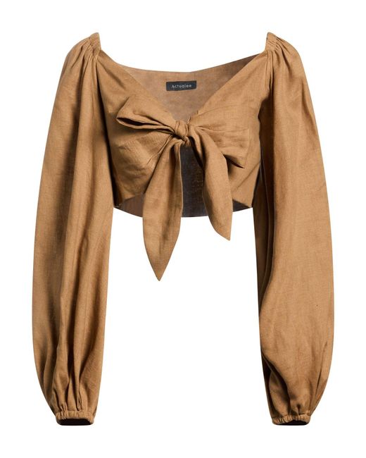 ACTUALEE Brown Top