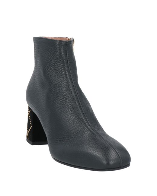 Pollini Black Ankle Boots