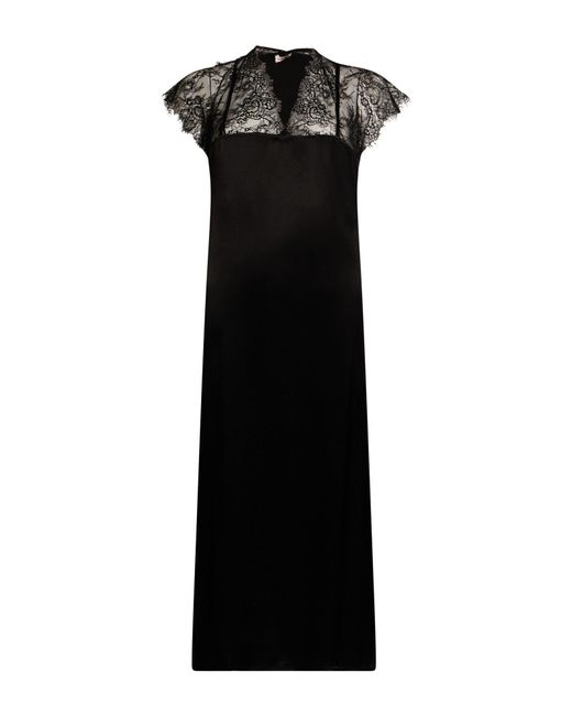 Oltre Black Midi Dress