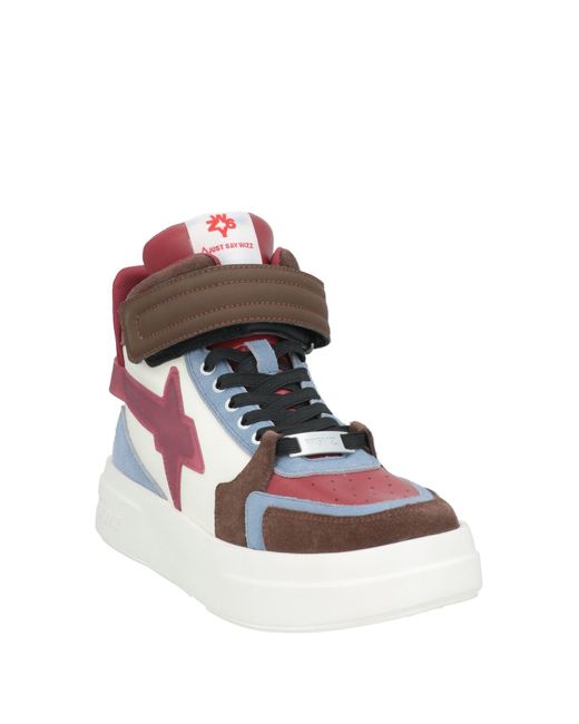 W6yz Red Trainers for men
