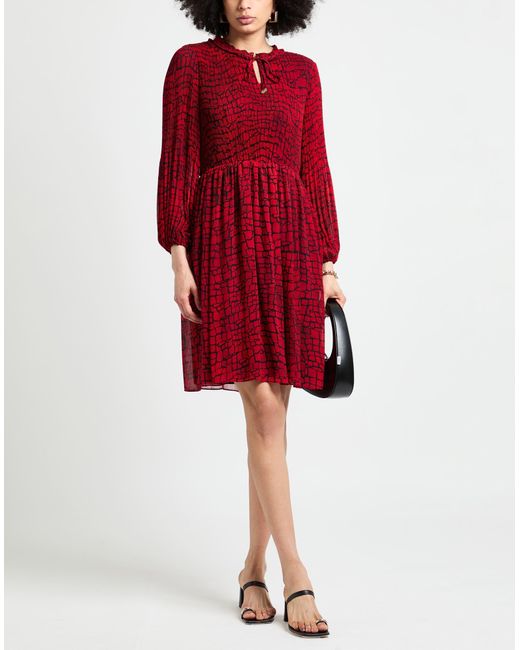 Calvin Klein Red Midi Dress