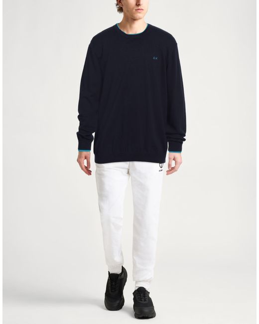 Sun 68 Blue Sweater for men
