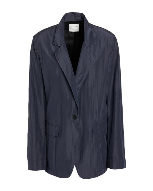 Forte_forte Blue Sky Blazer Polyester, Cotton