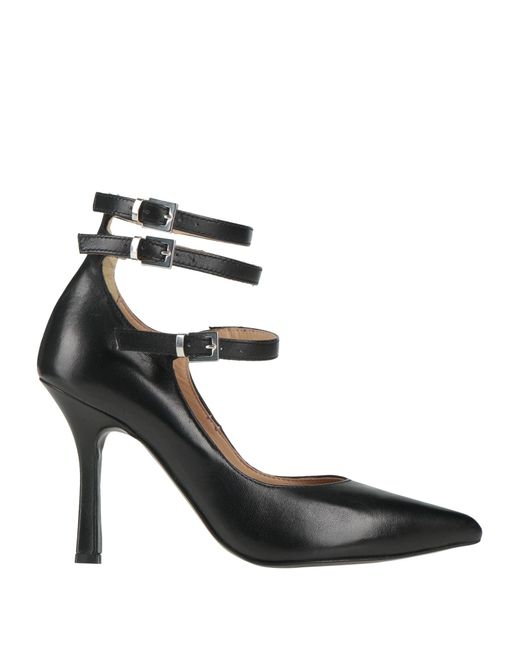 Alberta Ferretti Black Pumps Leather