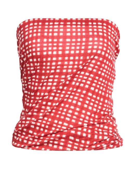 Paul Smith Red Top Rayon, Elastane