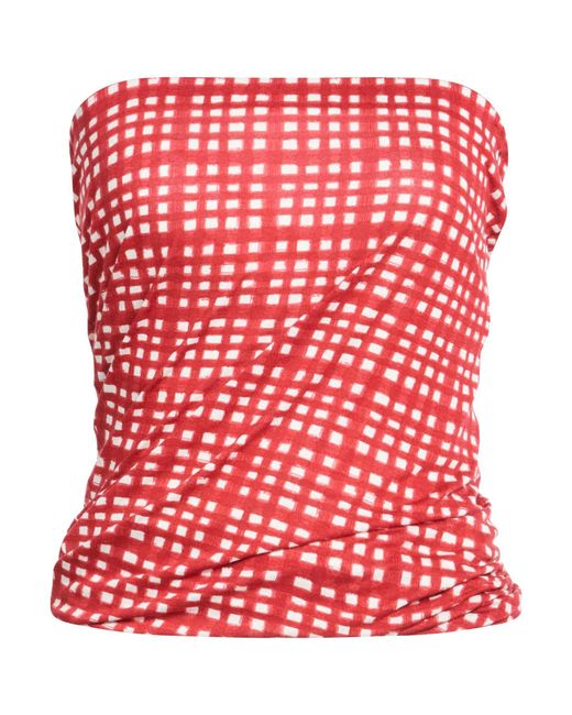 Paul Smith Red Top Rayon, Elastane