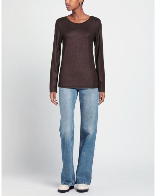 Majestic Filatures Brown T-shirt