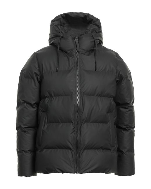 Rains Black Puffer for men
