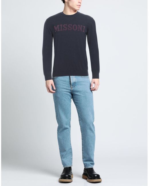 Missoni Blue Sweater for men