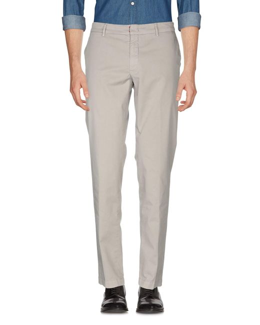 Maison Clochard Gray Pants for men