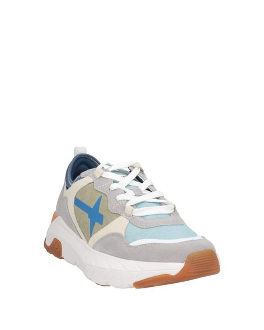 W6yz Blue Trainers for men