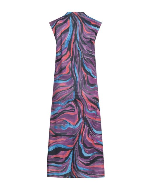 Marni Purple Midi Dress
