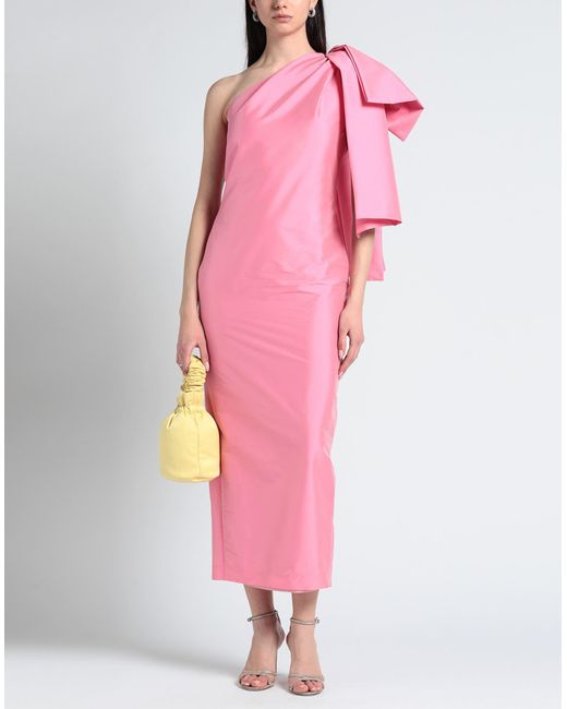 BERNADETTE Pink Maxi Dress
