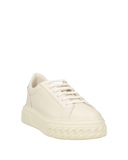 Casadei Natural Sneakers