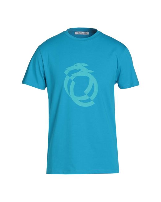 Trussardi Blue T-shirt for men
