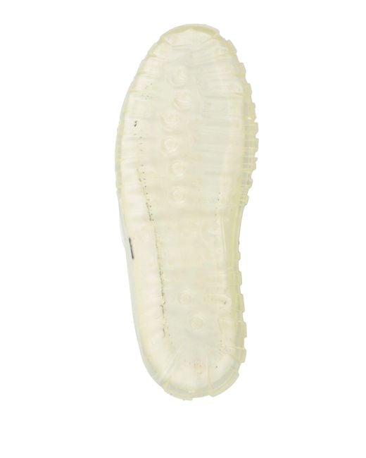 RBRSL RUBBER SOUL White Bold Mules & Clogs Leather