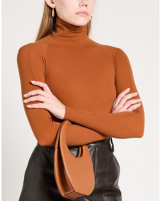 Alaïa Orange Bodysuit Polyamide, Polyester