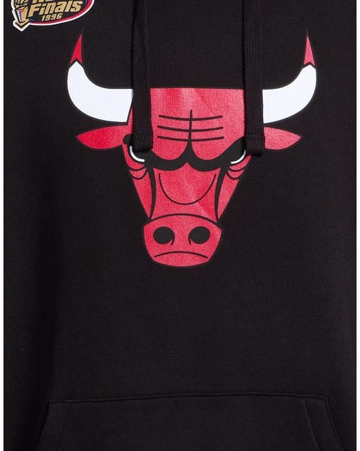 Mitchell & Ness Black Sweatshirt Cotton, Polyester for men